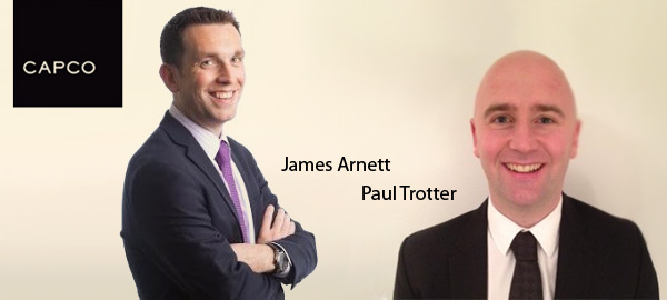 Paul Trotter and James Arnett at Capco